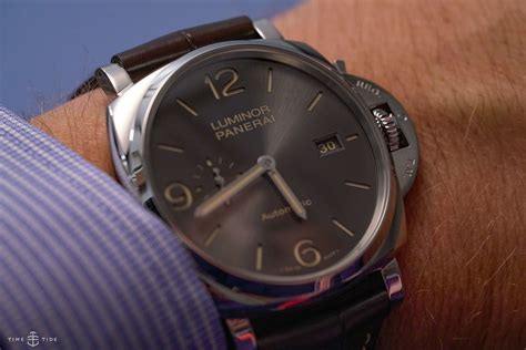 wearing panerai with suit|HANDS.